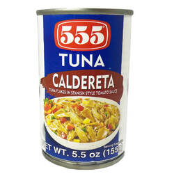 555 Tuna Flakes in Caldereta 155g
