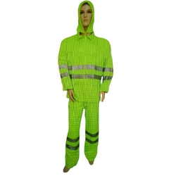 Green RainCoat Free Size