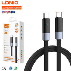 LDNIO-TYPE-C TO TYPE-C 65W Fast Charging-Automatic Power-OFF 1M/1pc