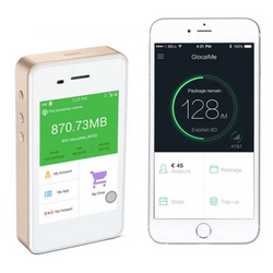 Touch Screen Modem 4G 2 Sim With Power Bank 7200mah