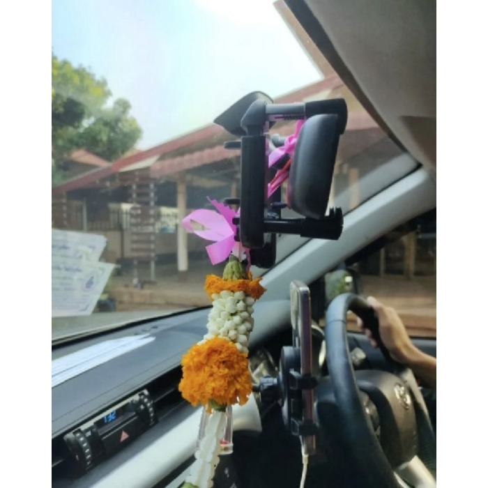 ជើងចាប់ទូរស័ព្ទ ជាមួយកញ្ចក់ឡាន