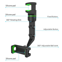 Car Phone Holder 360 Degree Rotatable 