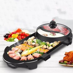 Electric Soup And Barbeque Griller