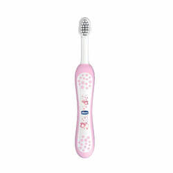 Chicco Toothbrush 6-36M Pink