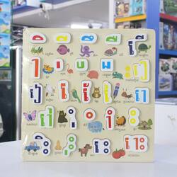 ក្តាររៀបស្រៈ អា អិ អី មានរូបផ្សេងៗ 