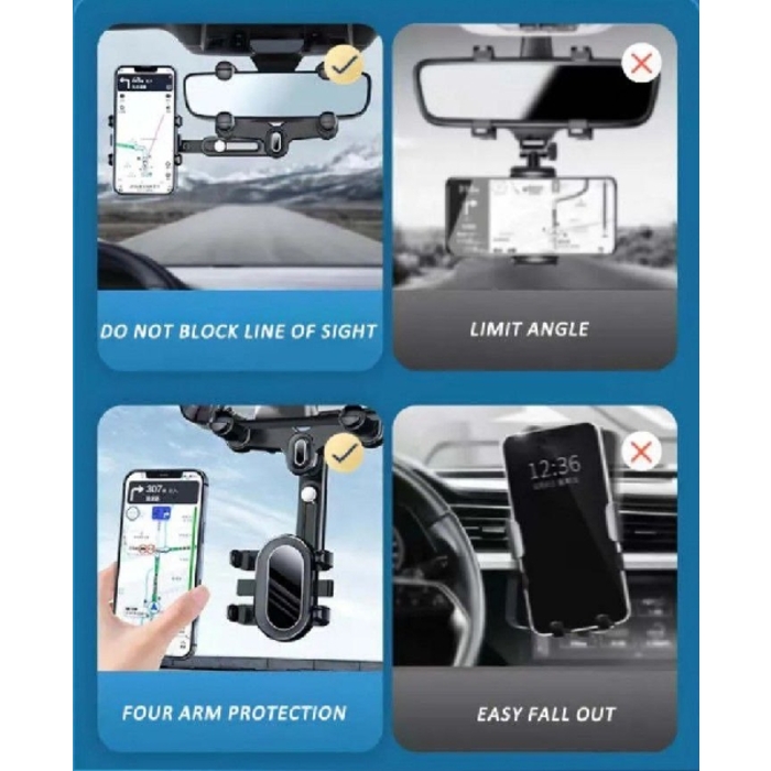 ជើងចាប់ទូរស័ព្ទ ជាមួយកញ្ចក់ឡាន