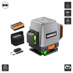 ឡាស៊ែរភ្លើង 8 ប្រើថ្ម (LD08) Line Laser Level 1PSC 10MW 515NM  