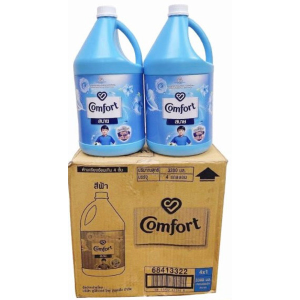 Comfort Light Blue 3600ml - 4 Bottles 