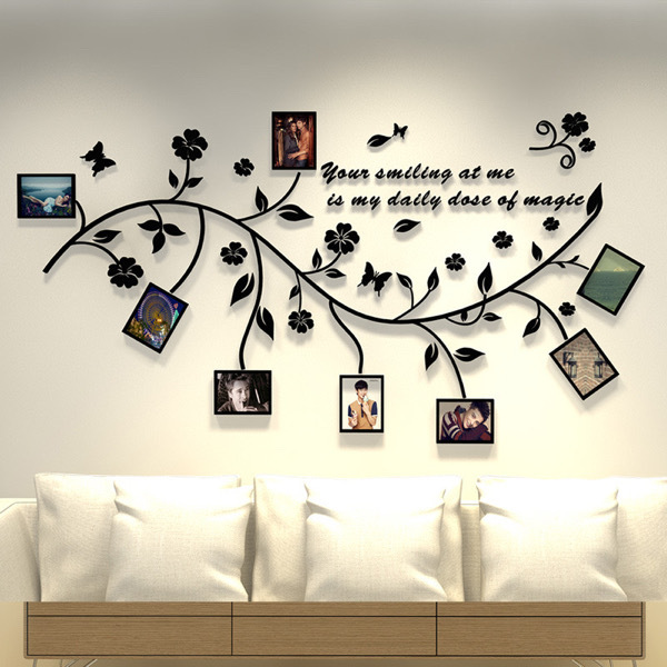 3D DIY Photo Frame Tree Branch