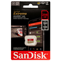 Sandisk Extreme microSDXC card