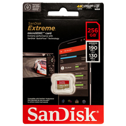 Sandisk Extreme microSDXC card