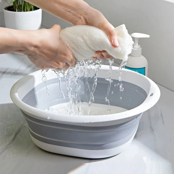 Plastic Folding Tub Set