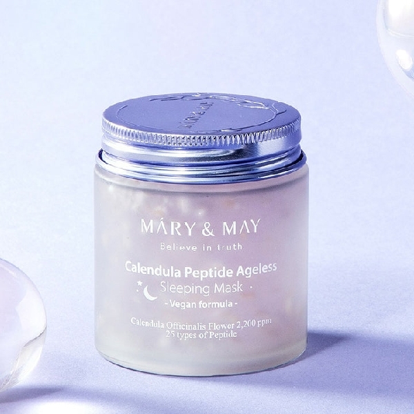 MARY & MAY Calendula Peptide Ageless Sleeping Mask