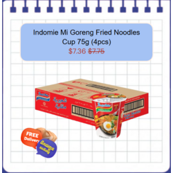 🔥Indomie Mi Goreng Fried Noodles Cup 75g