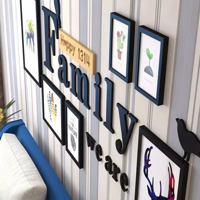 Acrylic Family Wall Stickers 