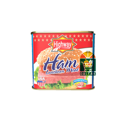 HIGHWAY USA PREMIUM HAM LUNCHEON MEAT-340G