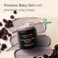 MARY&MAY Vegan Blackberry Complex Glow Wash off Pack 