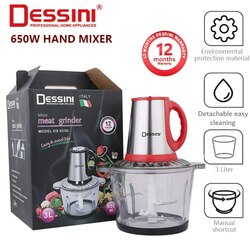 Meat Grinder 3L Glasses DS-933G 