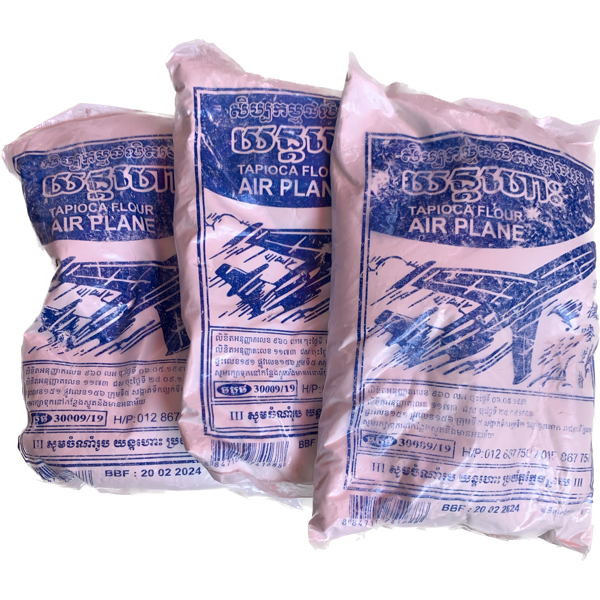 TAPIOCA Flour Air Plane 500g - 3 Packs 