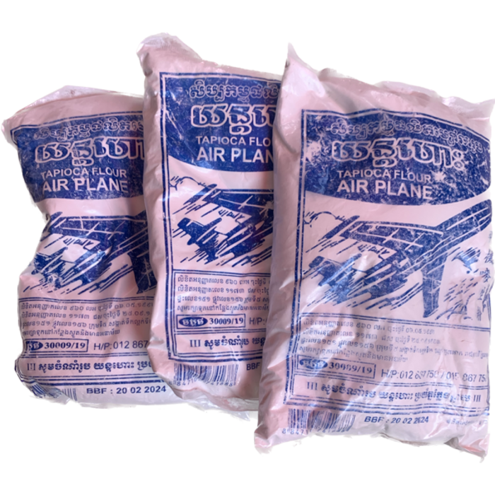 TAPIOCA Flour Air Plane 500g - 3 Packs 