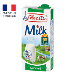 ELLE VIRE SKIMMED MILK UHT-1L