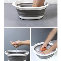 Plastic Folding Tub Set
