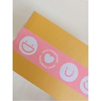 #TP11 Smiley Tape Pink 50cm - 1PC