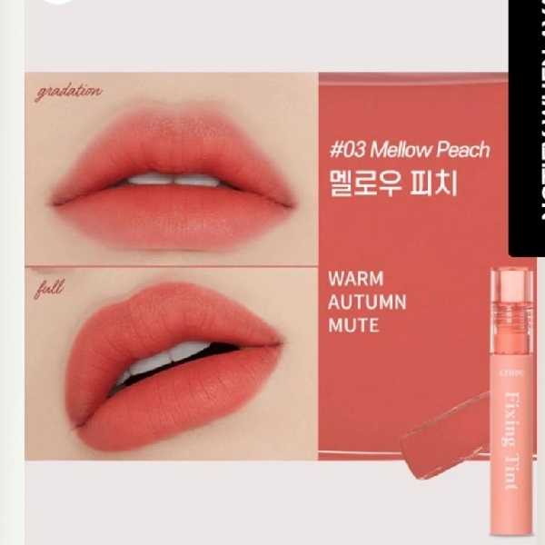 ETUDE HOUSE Fixing Tint - Mellow Peach