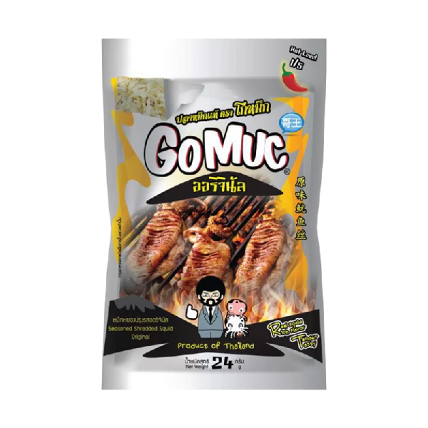 GoMuc Shredded Squid Spicy 24g