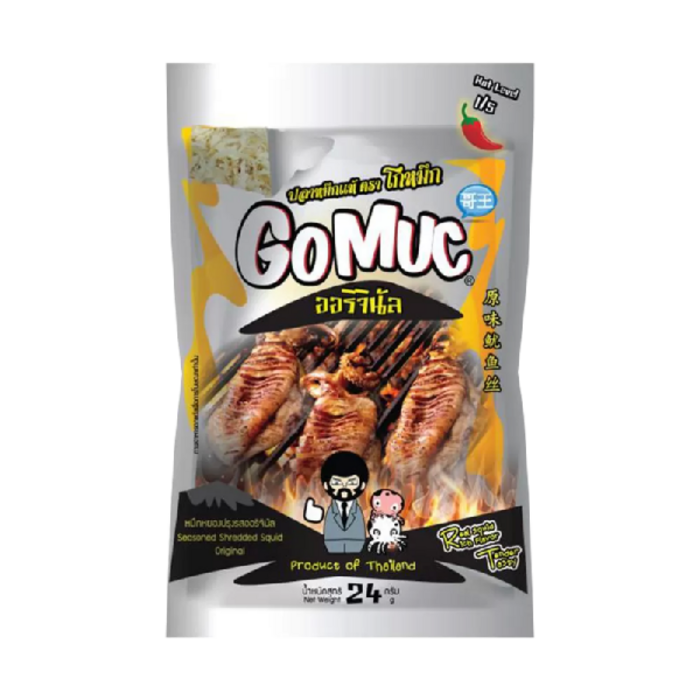 GoMuc Shredded Squid Spicy 24g
