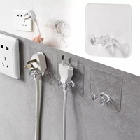 10PCS Transparent Power Plug Holder