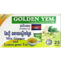 Golden Yem Mixed Ginger and Lemon Grass Tea-25bags