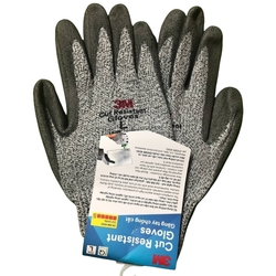 ស្រោមដៃ 3M ពណ៌ប្រផេះ Size M
