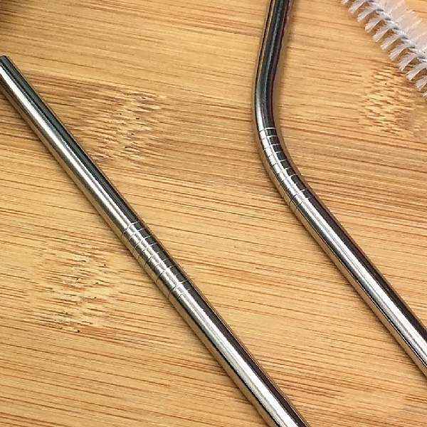 3in1 Straw Brush Set 21.5cm Stainless Steel