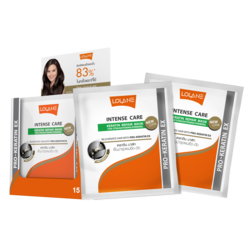 LOLANE Intense Care Keratin Repair Mask Rejuvena Hair Damaged From Straightening/Perming  15g*10
