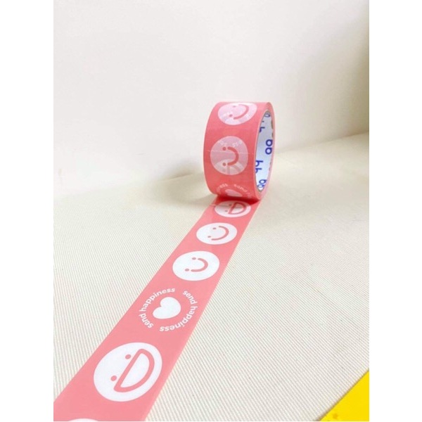 #TP11 Smiley Tape Pink 50cm - 1PC