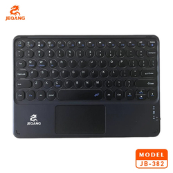 JEQANG Touch Bluethool Keyboard Rechargeable Black 1 Piece