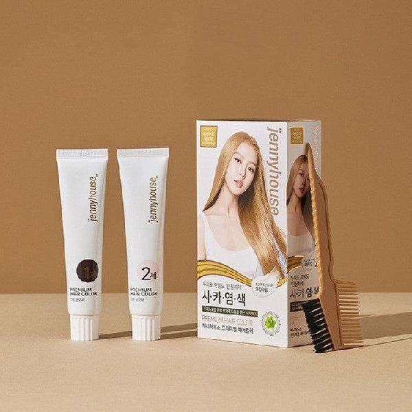 Jennyhouse-Premium Hair Color/ថ្នាំសក់- Ash Nude Beige