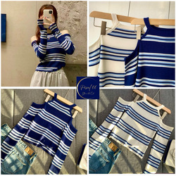 Long Sleeves Knitted Wear