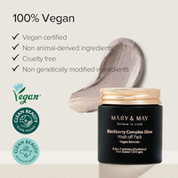 MARY&MAY Vegan Blackberry Complex Glow Wash off Pack 
