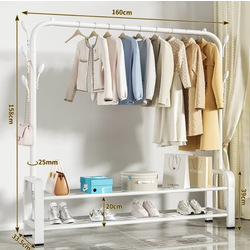 Clothing Rack - White