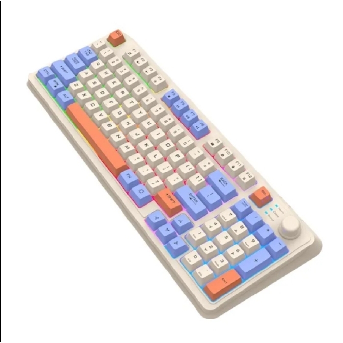 Gaming Keyboard LED K82 (ប្តូរព័ណភ្លើង LED បាន)