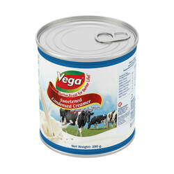 VEGA SWEETENED CONDENSED CREAMER 390G