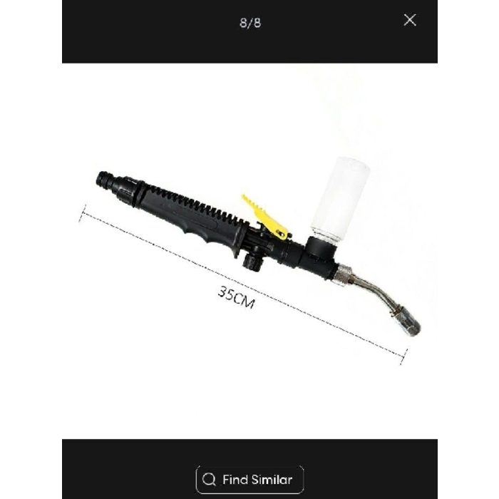 Car and motorcycle washer nozzle