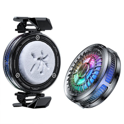 Ice-Freezing Mobile Fan With RGB Light Gaming