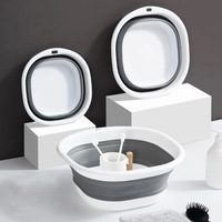 Plastic Folding Tub Set