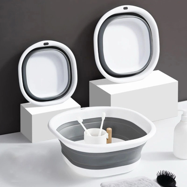 Plastic Folding Tub Set