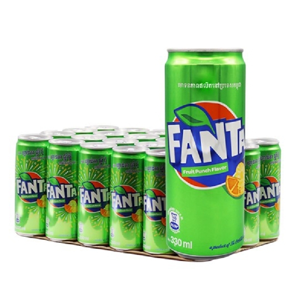 Fanta Fruit Punch Can 330ml