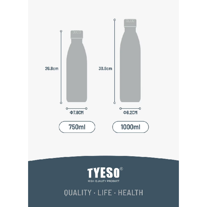 TYESO Water Bottle 1000ml