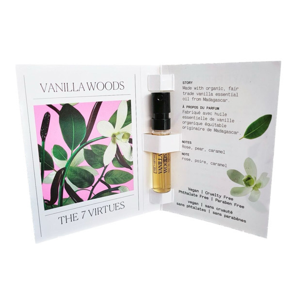 Vanilla Woods The 7 Virtues Perfume (ទឹកអប់) - Teste, 1.7ml